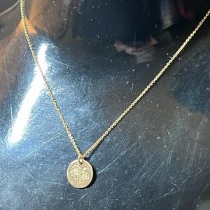 Made by Mary August Birth Flower Necklace